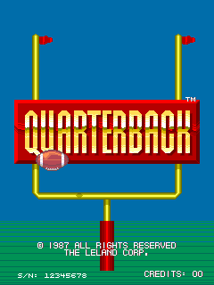 Quarterback (set 1) Title Screen